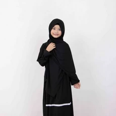 Pashmina Anak Pesantren Polos ABG