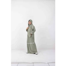 Gamis Ibu Dan Anak Rabbani Ngaji Umur 8 Tahun