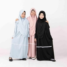 Gamis Anak Syari Umur 10 Tahun