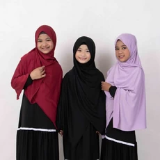 Pashmina Anak Shopee Niqab Ecer