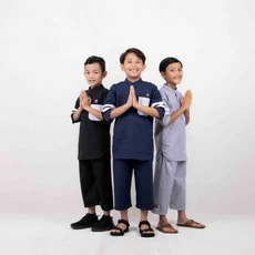 Model Koko Anak Kombinasi Muhammadiyah 8 Tahun