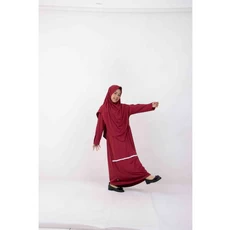 Baju Gamis Hitam Anak Cadar Umur 5 Tahun