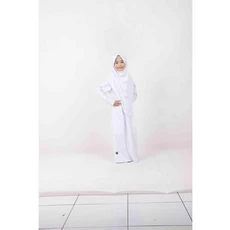 Gamis Putih Anak Perempuan Santri ABG