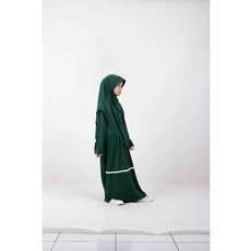 Gamis Hitam Anak Cadar Umur 13 Tahun