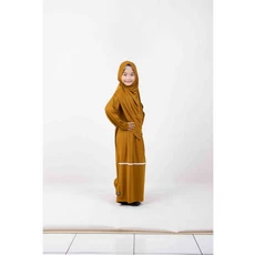 Gamis Anak Putih Polos Umur 5 Tahun