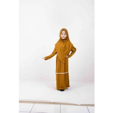 Gamis Anak Bahan Moscrepe TPA ABG