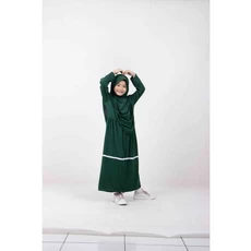 Gamis Ibu Dan Anak Rabbani Polos Ecer