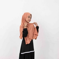 Jilbab Putih Anak Panjang Grosir