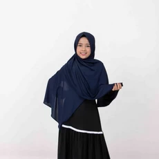 Kerudung Anak Warna Putih Murah Grosir