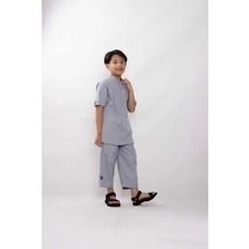 Baju Koko Anak dhuha 10 Tahun