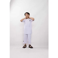 Baju Koko Anak Terbaru putih 10 Tahun