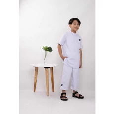 Baju Koko Anak Sd putih Promo