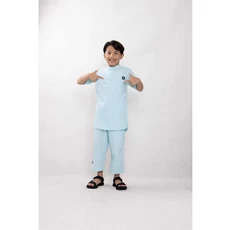 Baju Koko Kurta Anak Cowok putih 7 Tahun