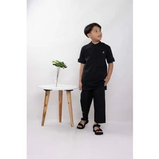 Baju Koko Anak Perempuan dhuha 10 Tahun