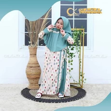 Gamis Jersey Anak Set 10 Tahun Terbaru 2023 Upright