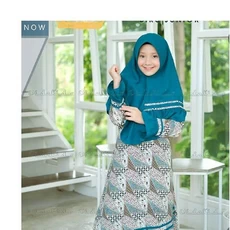Gamis Anak Perempuan Kembaran Adik Kakak Syari Naura