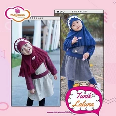 Bajugamis Anak Model Syari Lucu Upright