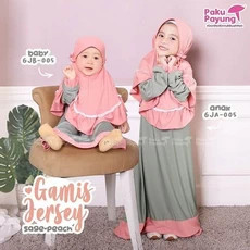 Gamis Anak 1 Tahun Kaos Terbaru 2023 Naura