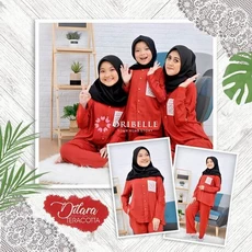 Gamis Jersey Anak Perempuan 11 Tahun Modern Rabbani