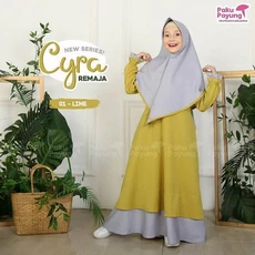 Gamis Anak Tanggung Syari Lucu Upright