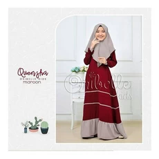 Gamis Anak Perempuan Katun Lebaran Cutetrik