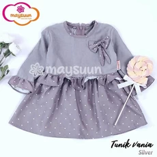 Gamis Anak Polos Dress Muslim Polos Cutetrik