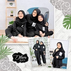 Gamis Syari Couple Ibu Dan Anak Murah Paku Payung