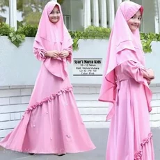 Set Gamis Anak 11 Lucu Upright