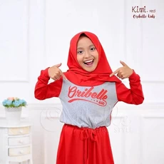 Baju Nisa Sabyan Gamis Anak Syari Naura