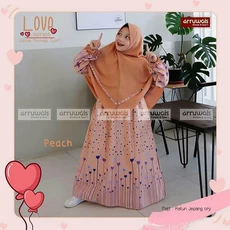 Gamis Syari Anak Lucu Naura