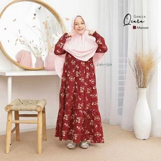Gamis Anak Umur 2 Tahun Cewek Polos Rabbani
