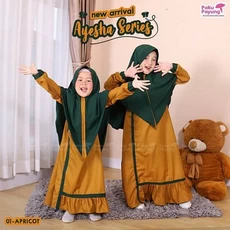 Gamis Anak Dan Ibu Set Jilbab Terbaru 2023 Upright