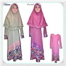 Gamis Anak Katun Madina Couple Labella