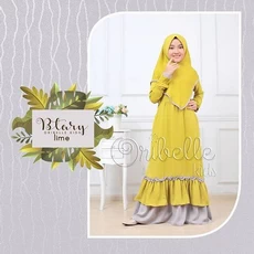 Gamis Syari Anak Usia 1 Tahun Syari Rabbani