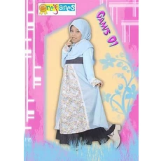 Gamis Anak Jersey Remaja Lucu Upright