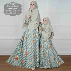 Set Gamis Anak 1 Tahun Perempuan Murah Aruwais