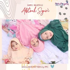 Desain Gamis Anak Syari Naura