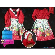 Gamis Anak Paddle Terbaru Naura