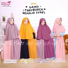 Gamis Anak Set Jersey Lucu Naura