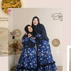 Gamis Anak Kain Kaos Lebaran Nubi