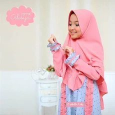Gamis Anak Murah Syari Couple Naura