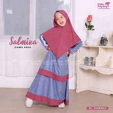 Gamis Anak Anak Umur 8 Dan 9 Polos Upright