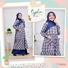 Gamis Jersey Anak Perempuan 10 Tahun Syari Rabbani