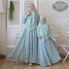 Gamis Abu Anak Modern Upright