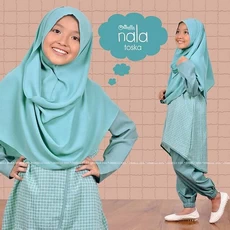 Baju Gamis Anak Syari Terbaru Tanggung