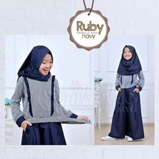 Gamis Anak Nayla Kids Lebaran Tanggung