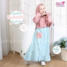 Gamis Anak Paddle Lucu Naura