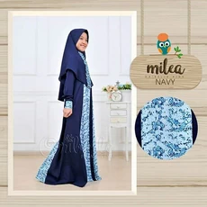 Gamis Couple Ibu Dan Anak Polos Terbaru 2023 Naura
