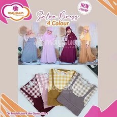 Gamis Anak Syari Set Cadar Modern Cutetrik