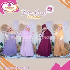 Busana Muslim Wanita Gamis Anak Anak Syari Cutetrik